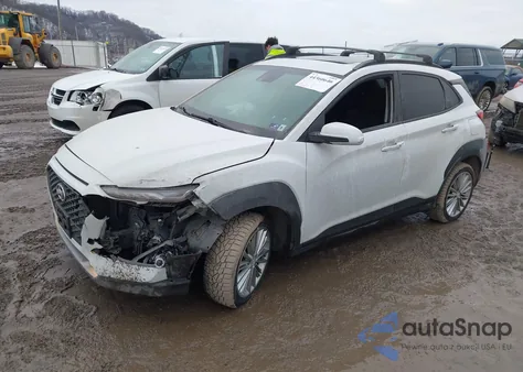 2021 Hyundai Kona Sel Plus z USA, uszkodzony, nr VIN KM8K6CAAXMU608652